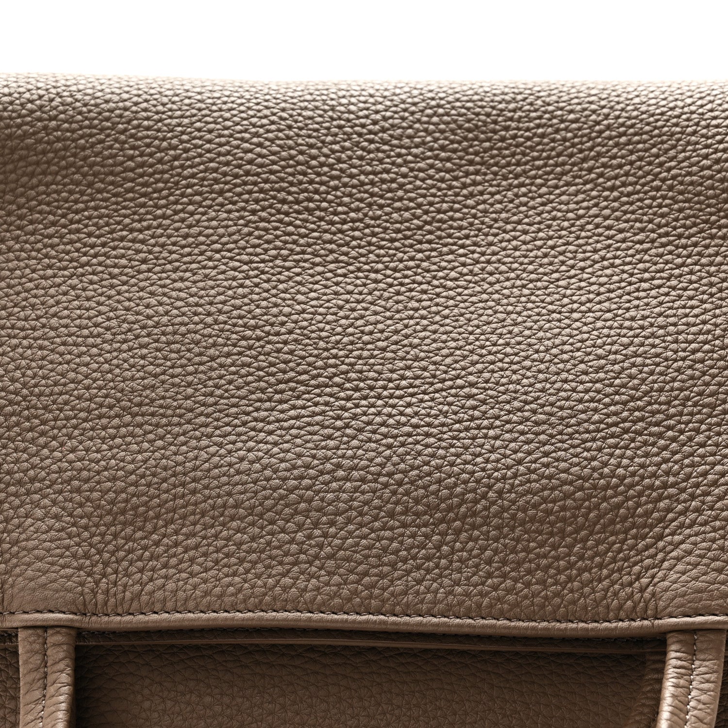 The Row Matte Grained Calfskin Everett Tote Taupe 7 of 9