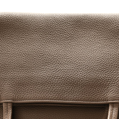 The Row Matte Grained Calfskin Everett Tote Taupe 7 of 9