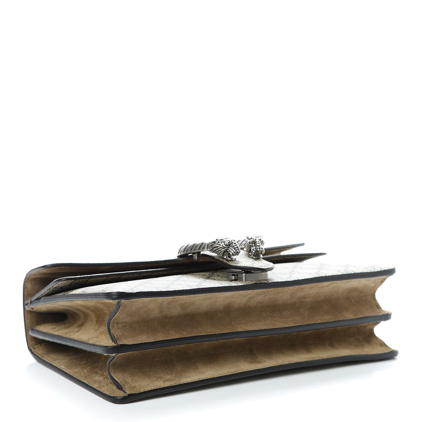 GG Supreme Monogram Small Dionysus Shoulder Bag Taupe