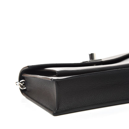 Louis Vuitton Soft Calfskin My Lockme Chain Pochette Black 5 of 10