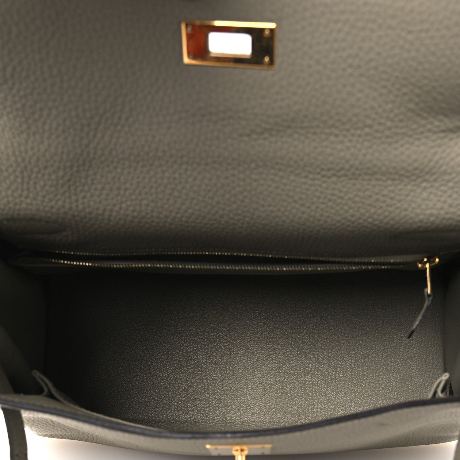 Hermes Togo Kelly Retourne 28 Sauge 5 of 14