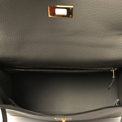 Hermes Togo Kelly Retourne 28 Sauge 5 of 14