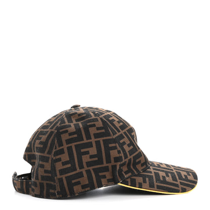 Fendi Canvas FF Reloaded Baseball Hat Tobacco Yellow 5 of 8