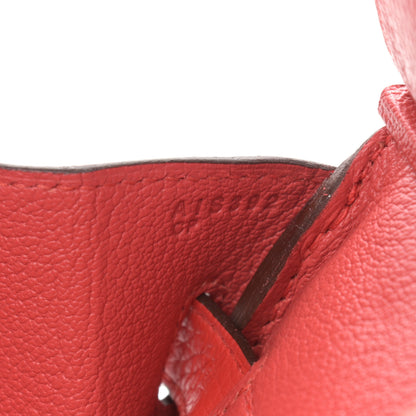 Hermes Togo Birkin 30 Rouge Tomate 6 of 14