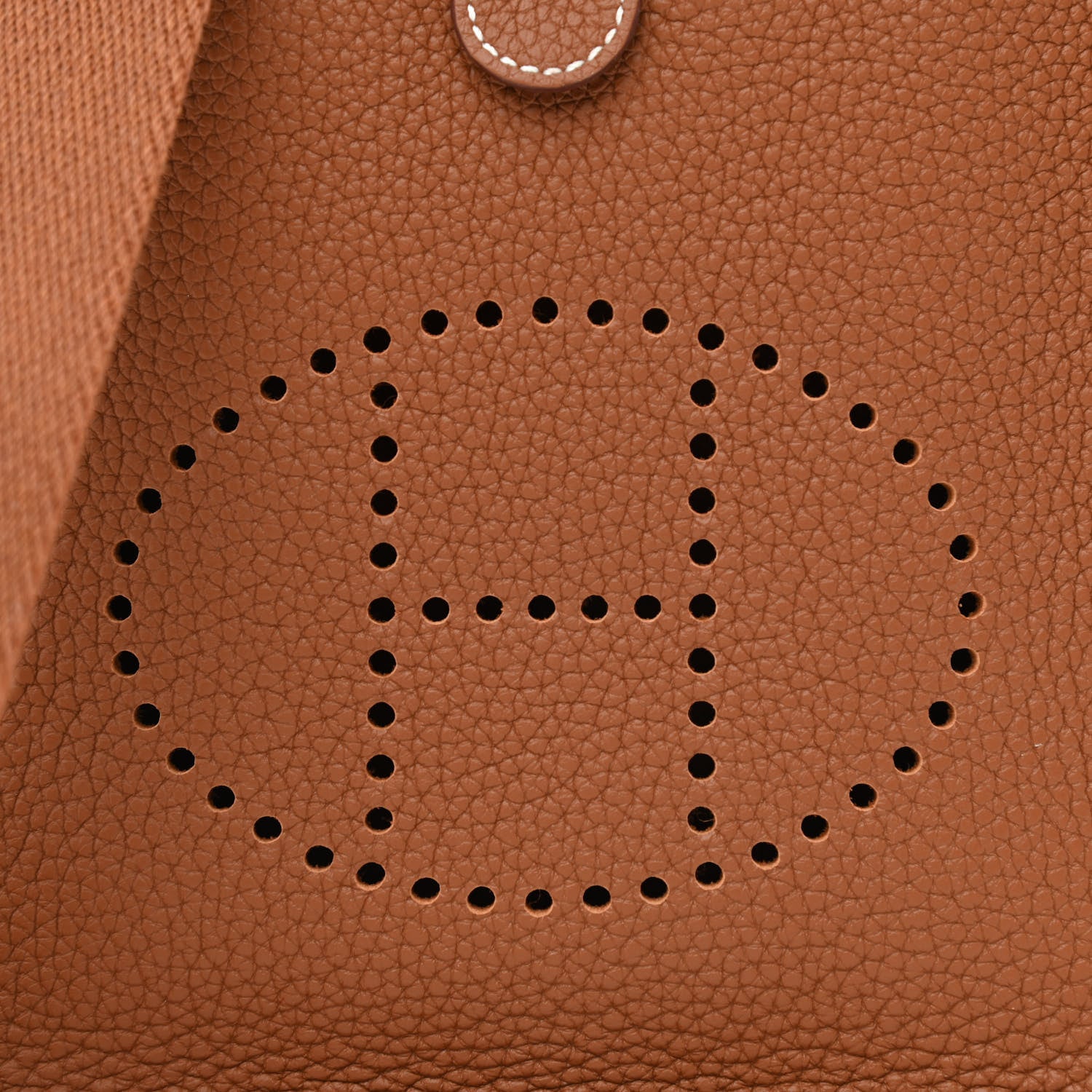 Hermes Taurillon Clemence Evelyne TPM Gold 8 of 11