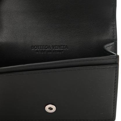 Bottega Veneta Nappa Intrecciato Card Holder Black 6 of 6