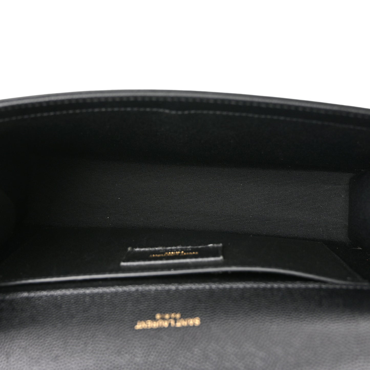 Grain De Poudre Medium Classic Monogram Kate Satchel Black