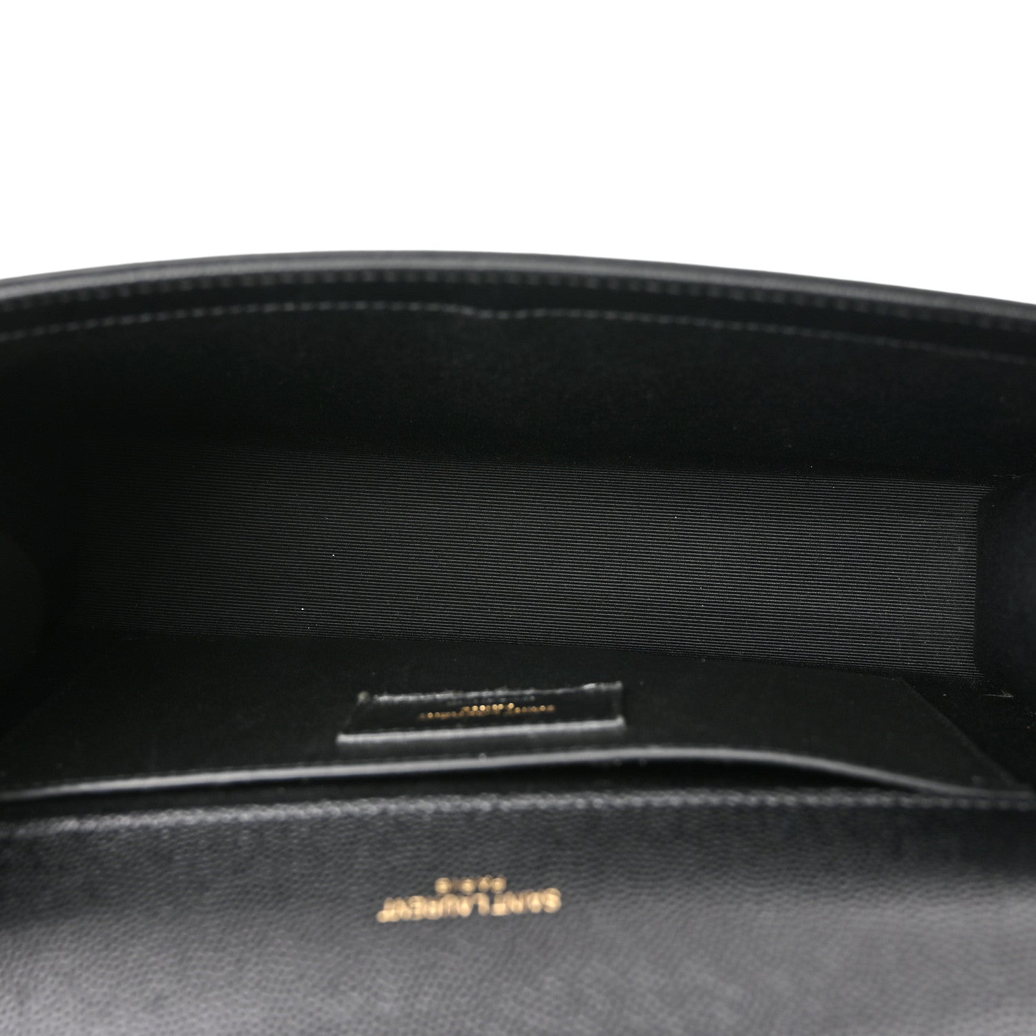 Saint Laurent Grain De Poudre Medium Classic Monogram Kate Satchel Black 5 of 9
