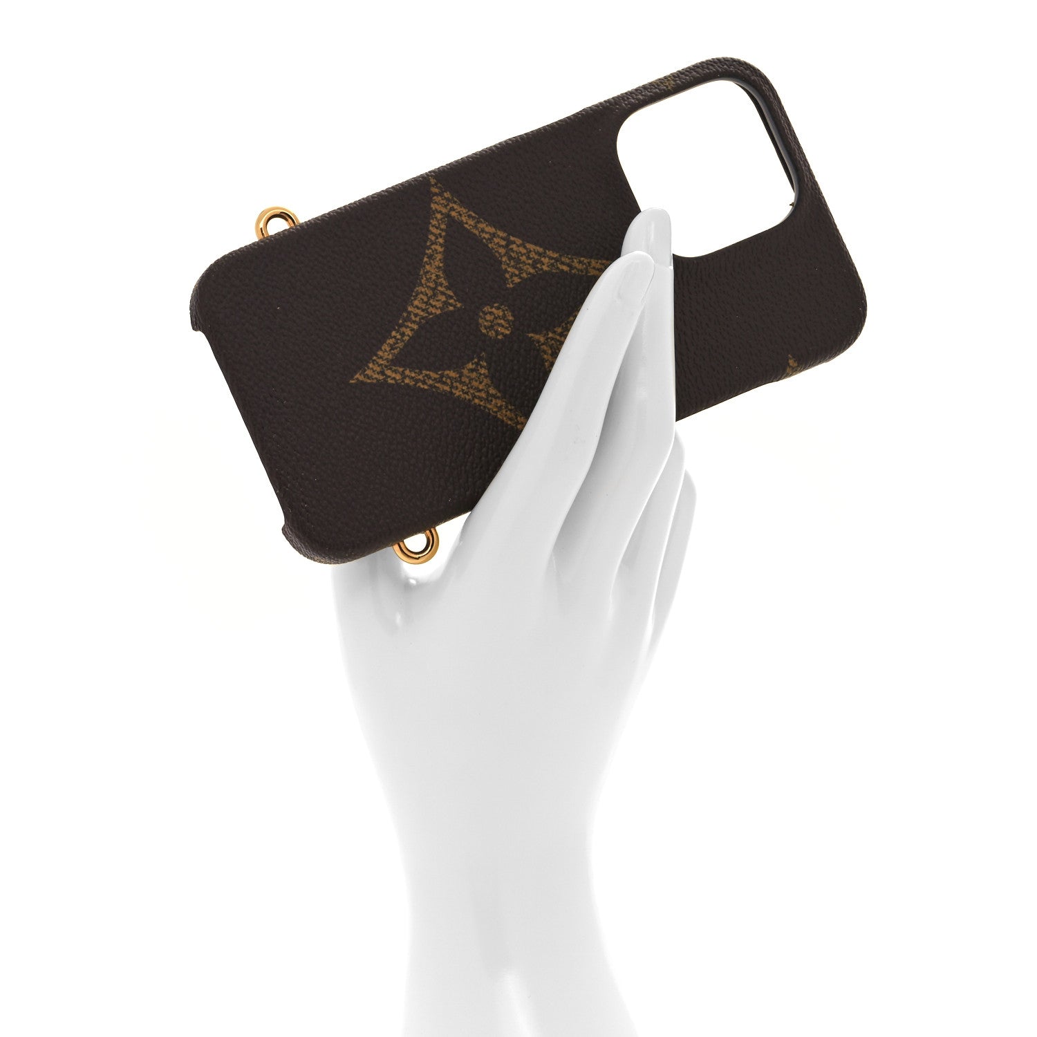 Louis Vuitton Reverse Monogram Giant iPhone 13 Pro Bumper On Strap 2 of 7