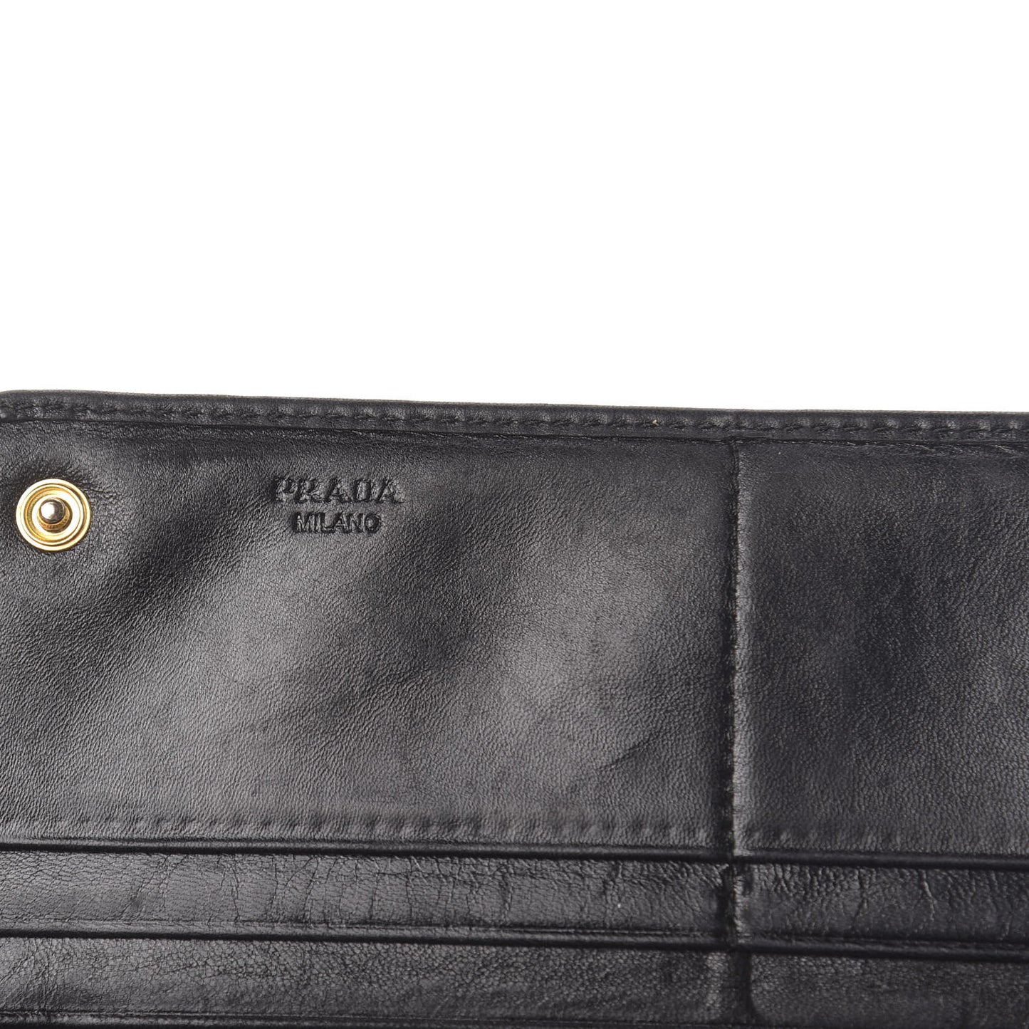 Vitello Phenix Continental Flap Wallet Black