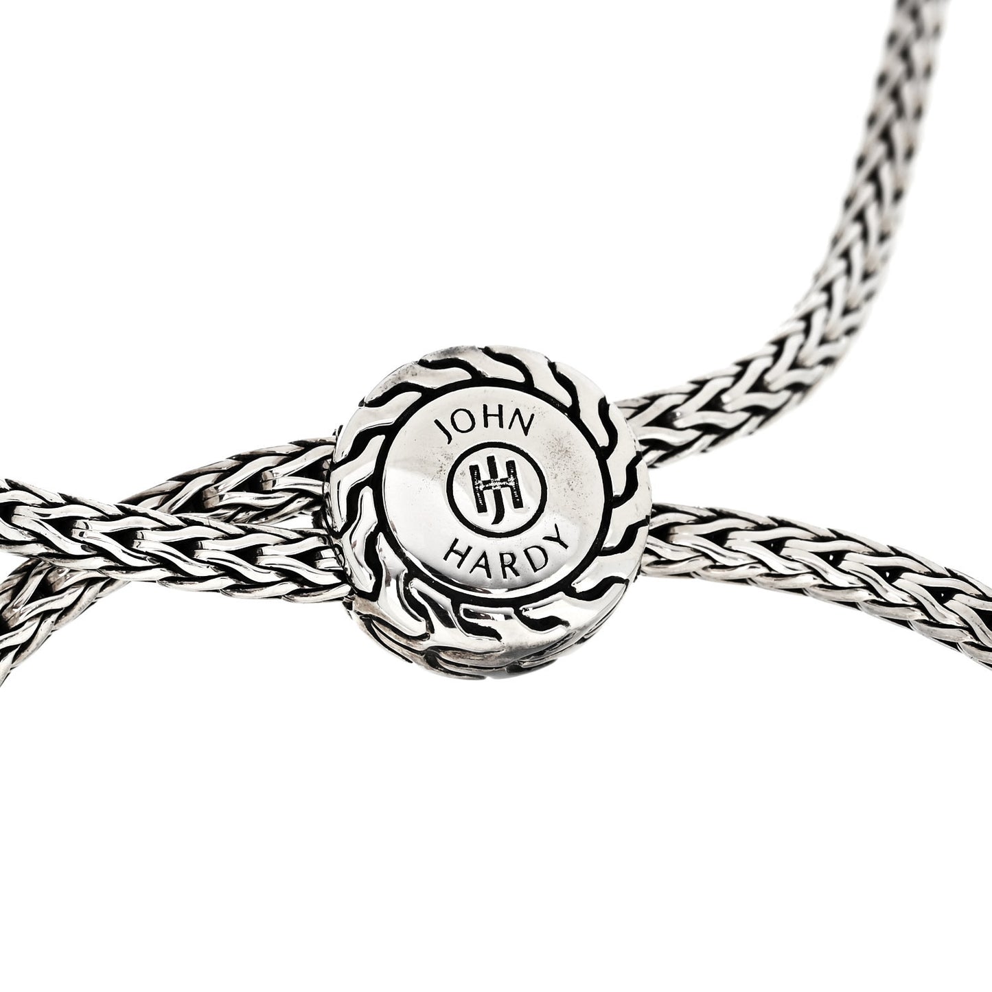 Sterling Silver Palu Hammered Station Slide Bracelet