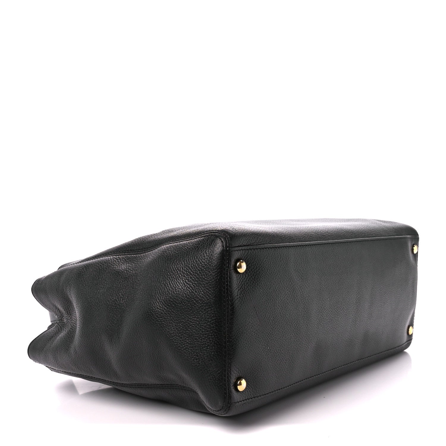 Chanel Calfskin Cerf Executive Shopper Tote Black 4 of 10
