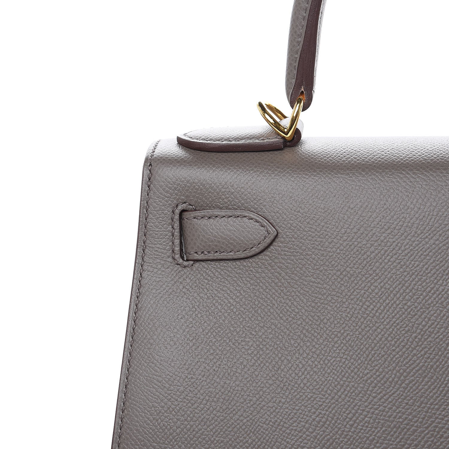 Hermes Epsom Kelly Sellier 28 Etain 25 of 34