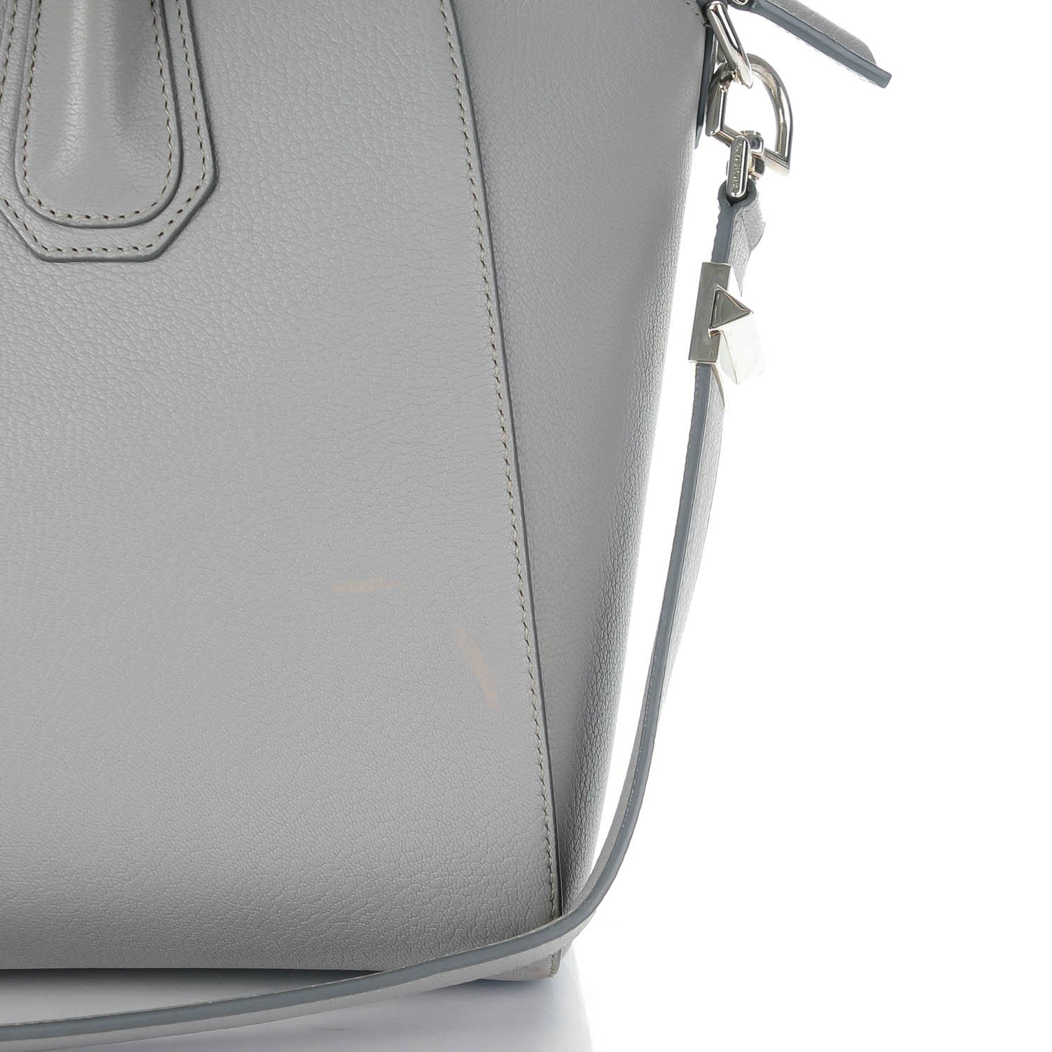 Givenchy Sugar Goatskin Medium Antigona Pearl Grey 8 of 8