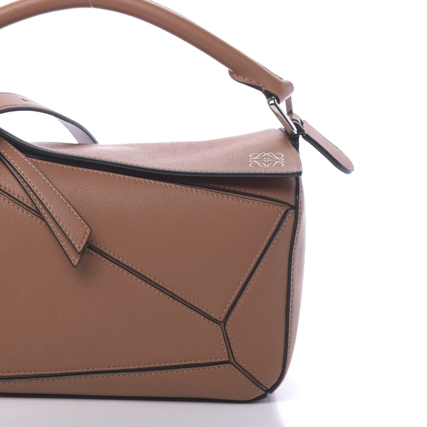 Calfskin Small Puzzle Bag Tan