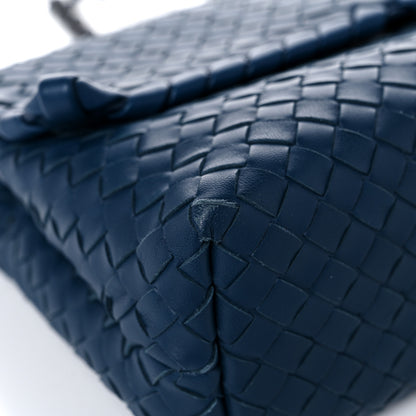 Bottega Veneta Nappa Intrecciato Small Olimpia Bag Denim 8 of 12