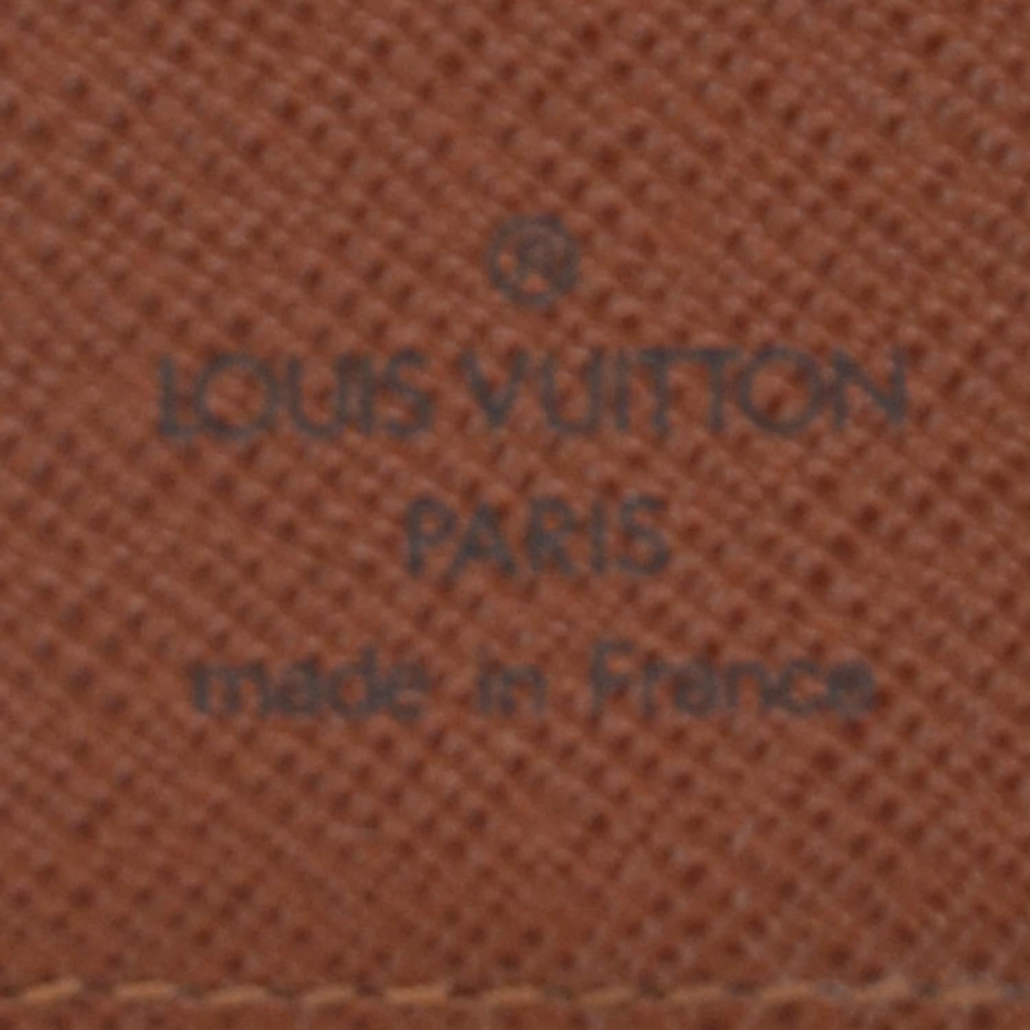 Louis Vuitton Monogram Porte Valeurs Checkbook Wallet 6 of 7