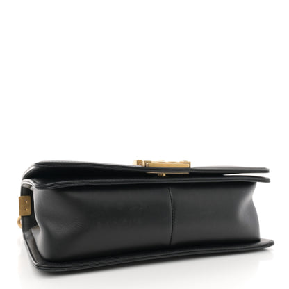 Chanel Calfskin Quilted Medium Boy Flap Black 4 of 14