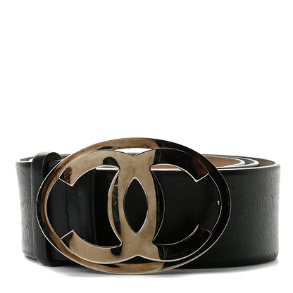 Chanel Calfskin CC Belt 90 36 Black 1 of 6