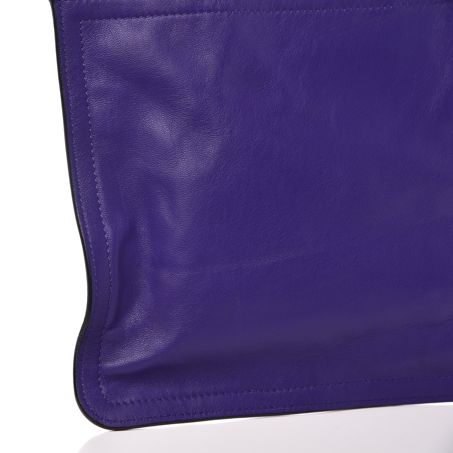 Alexander McQueen Nappa Skull Zipped Pouch Purple 8 of 8