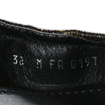 Louis Vuitton Patent Monogram Flirty Ballerina Flats 38 Gold 6 of 8