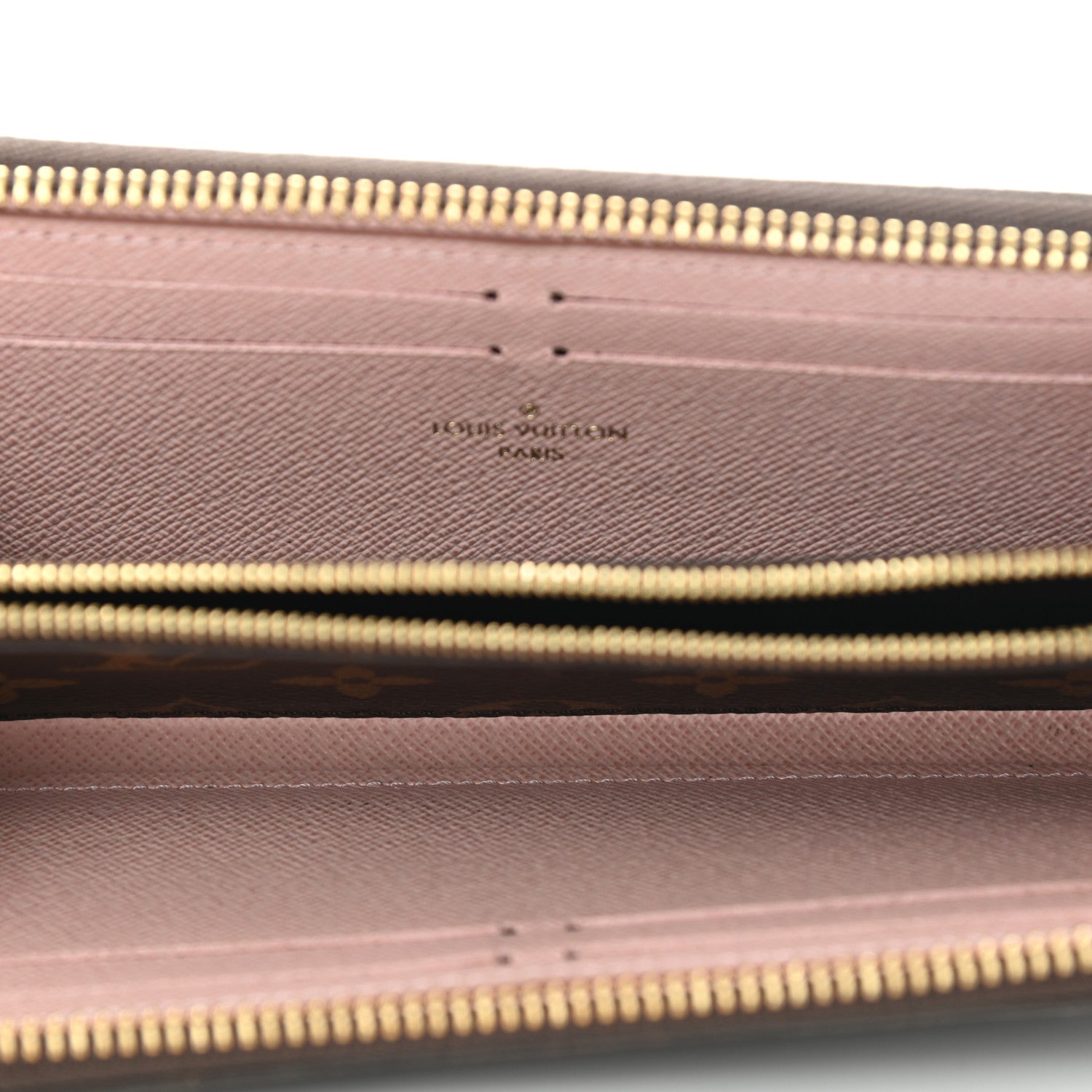 Louis Vuitton Monogram Clemence Wallet Rose Ballerine 5 of 10