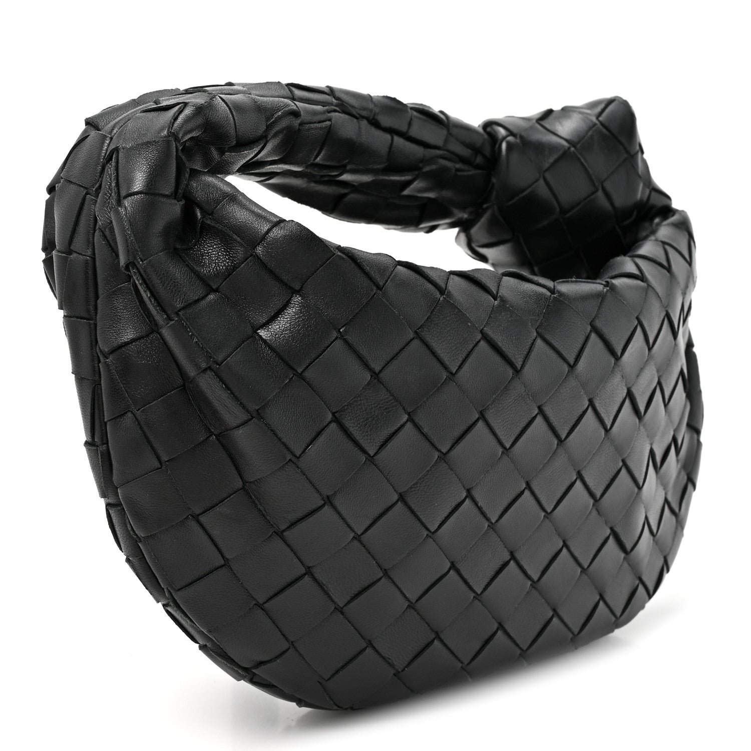 Bottega Veneta Nappa Intrecciato Mini Jodie Black Black 3 of 10