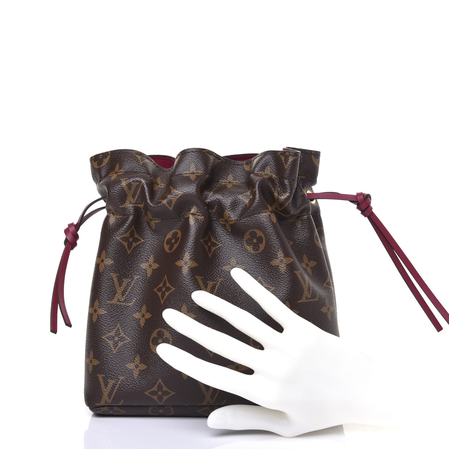 Louis Vuitton Monogram Pouch Noe Fuchsia 2 of 12