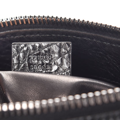 Gucci Python Medium Galaxy Satchel Black 8 of 8