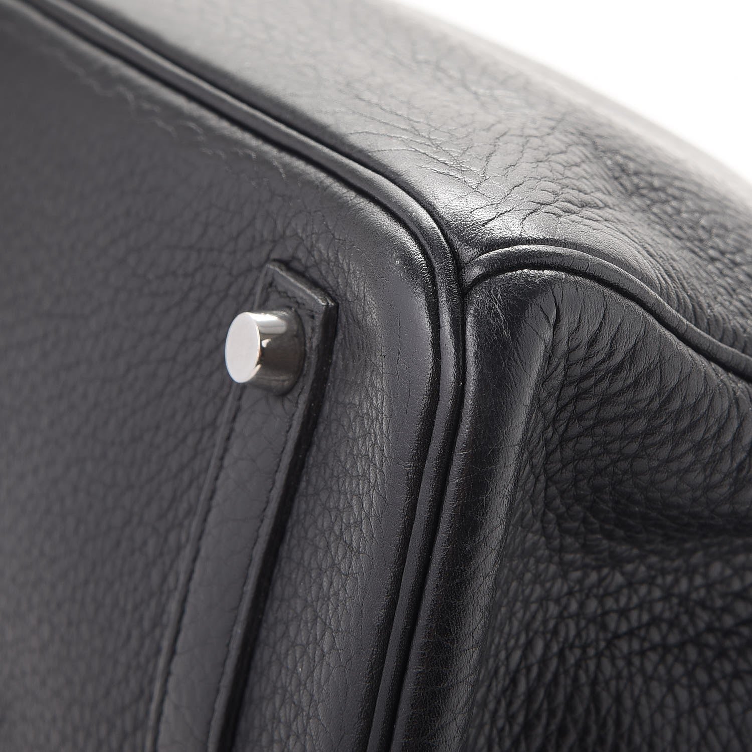 Hermes Taurillon Clemence Birkin 35 Black 43 of 44