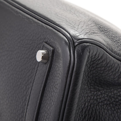 Hermes Taurillon Clemence Birkin 35 Black 43 of 44