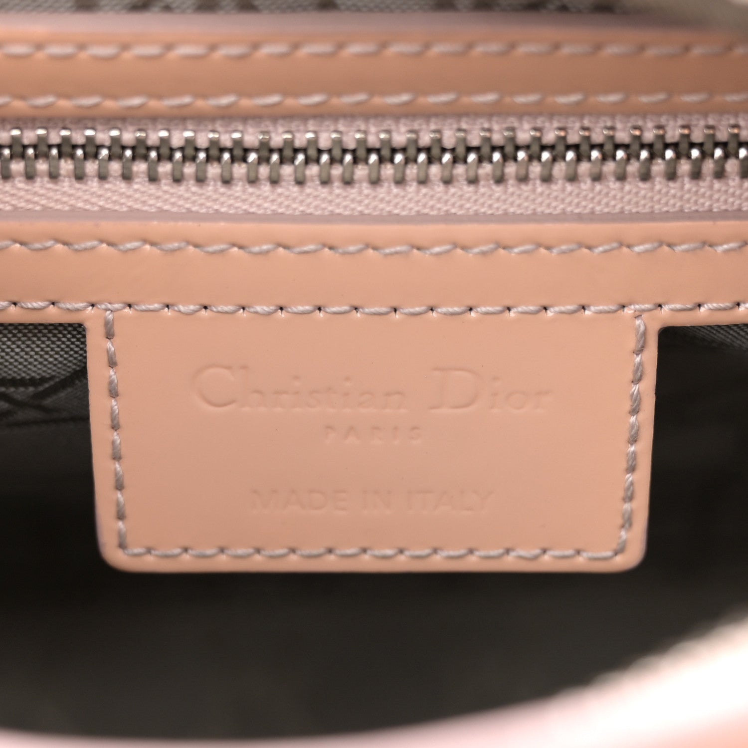 Christian Dior Patent Cannage Medium Lady Dior Rose Clair 6 of 15