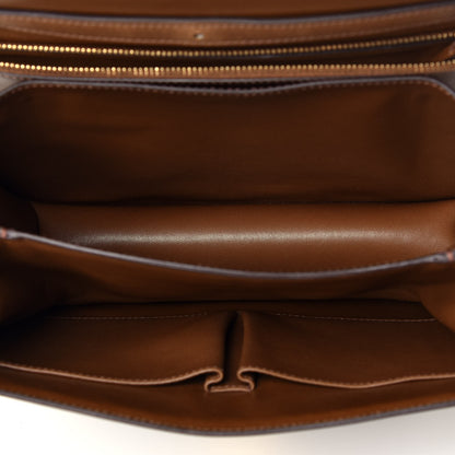 Celine Natural Calfskin Medium Classic Box Flap Bag Tan 5 of 8