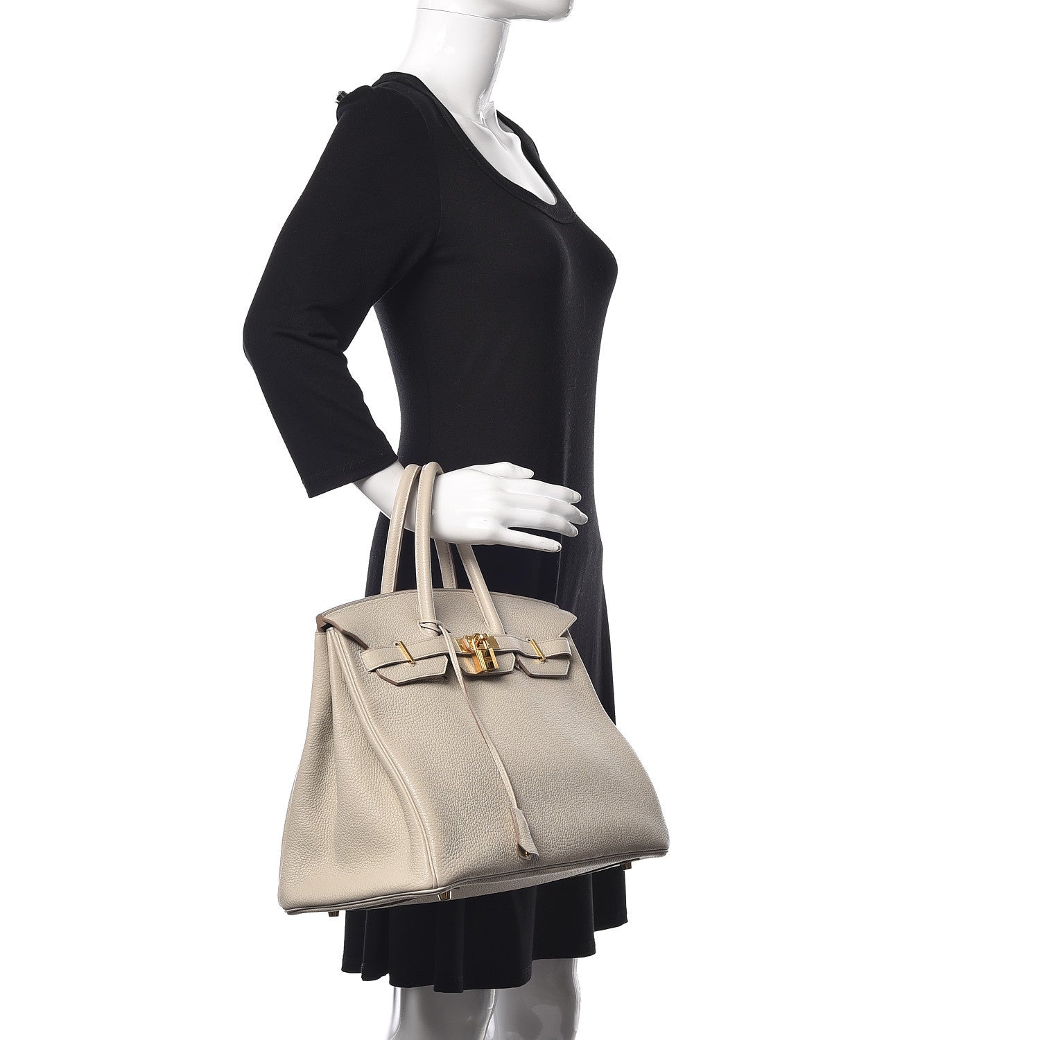 Hermes Togo Birkin 35 Beton 2 of 31
