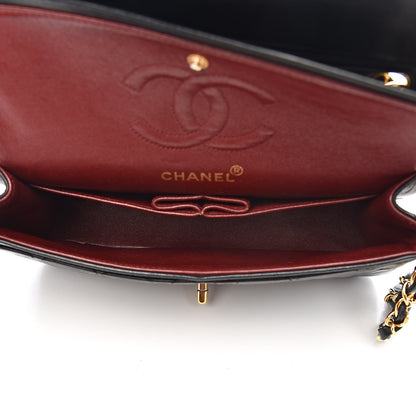 Chanel Lambskin Quilted Small Double Flap Black 5 of 15