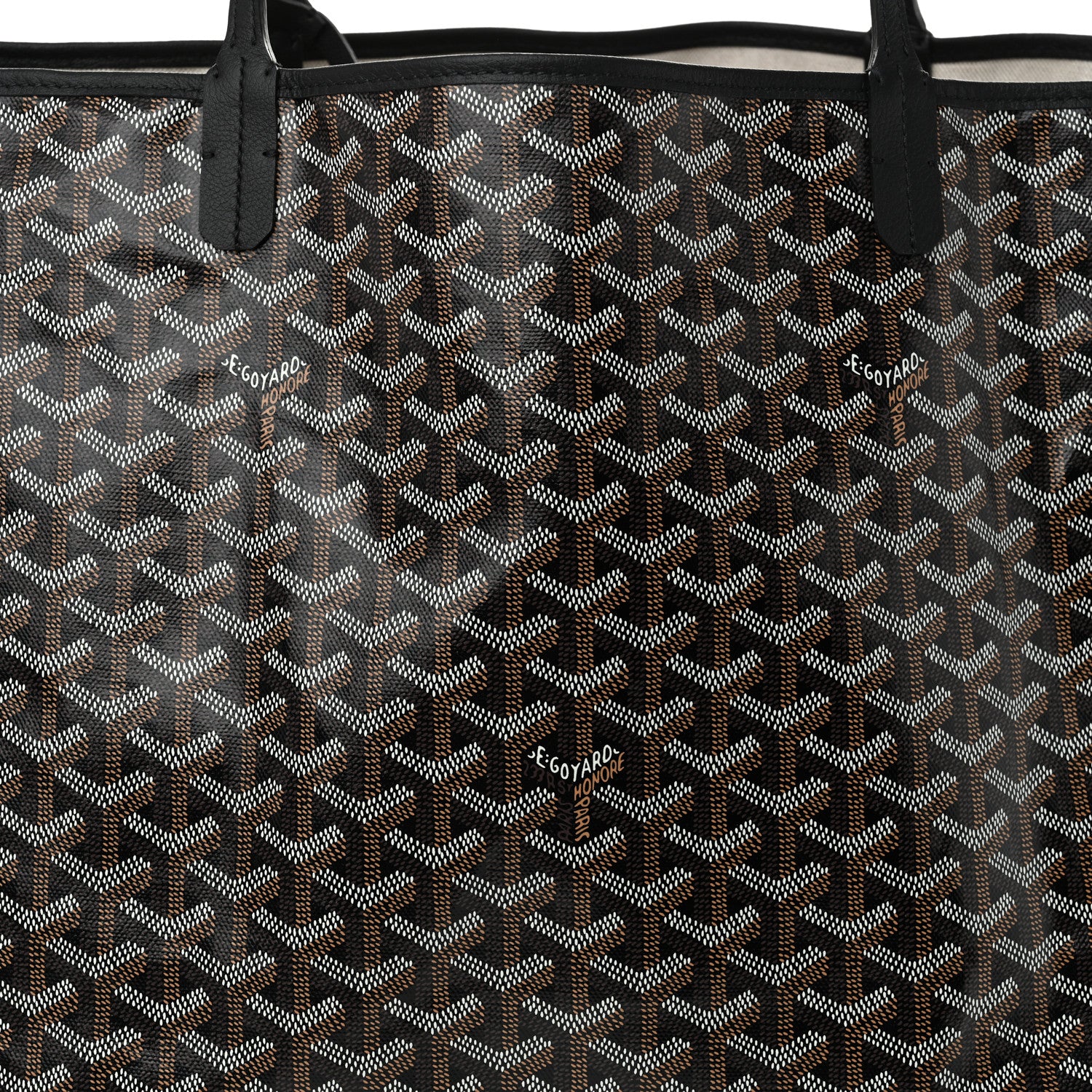Goyard Goyardine Saint Louis GM Black 9 of 11