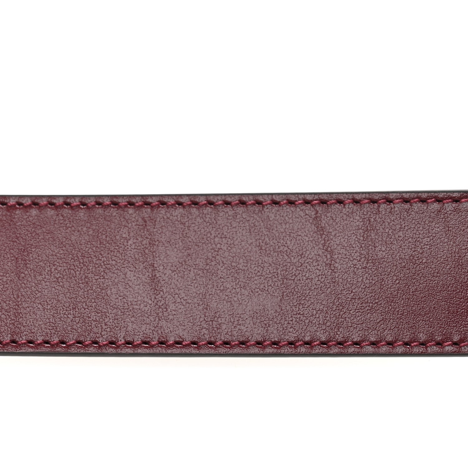 Gucci Plutone Calfskin Double G 30mm Belt 110 44 Rosso 6 of 7