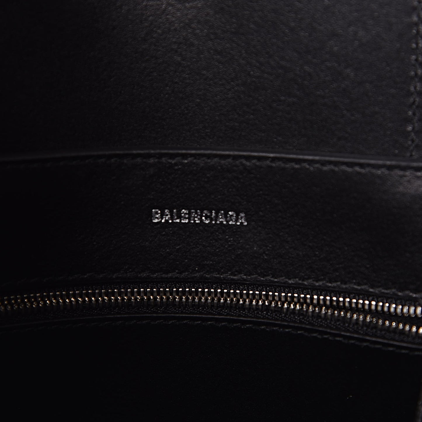 Supple Calfskin Signature Logo XS Everyday Tote Black