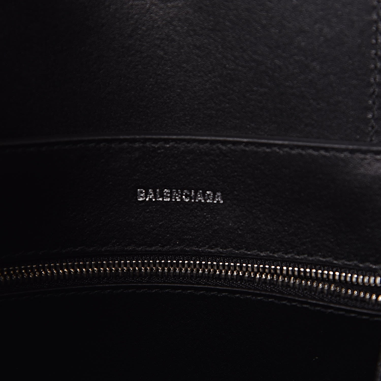 Balenciaga Supple Calfskin Signature Logo XS Everyday Tote Black 9 of 10