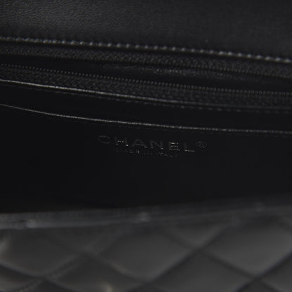 Chanel Lambskin Quilted Mini Rectangular Flap Black 8 of 11