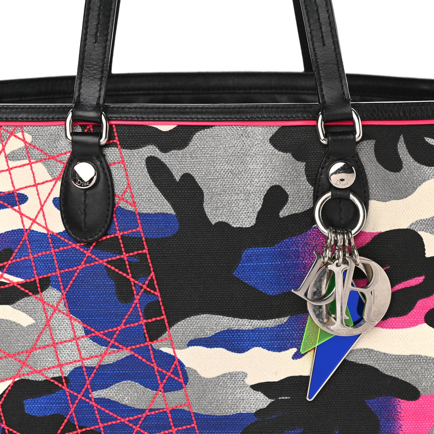 Canvas Large Camouflage Anselm Reyle Tote
