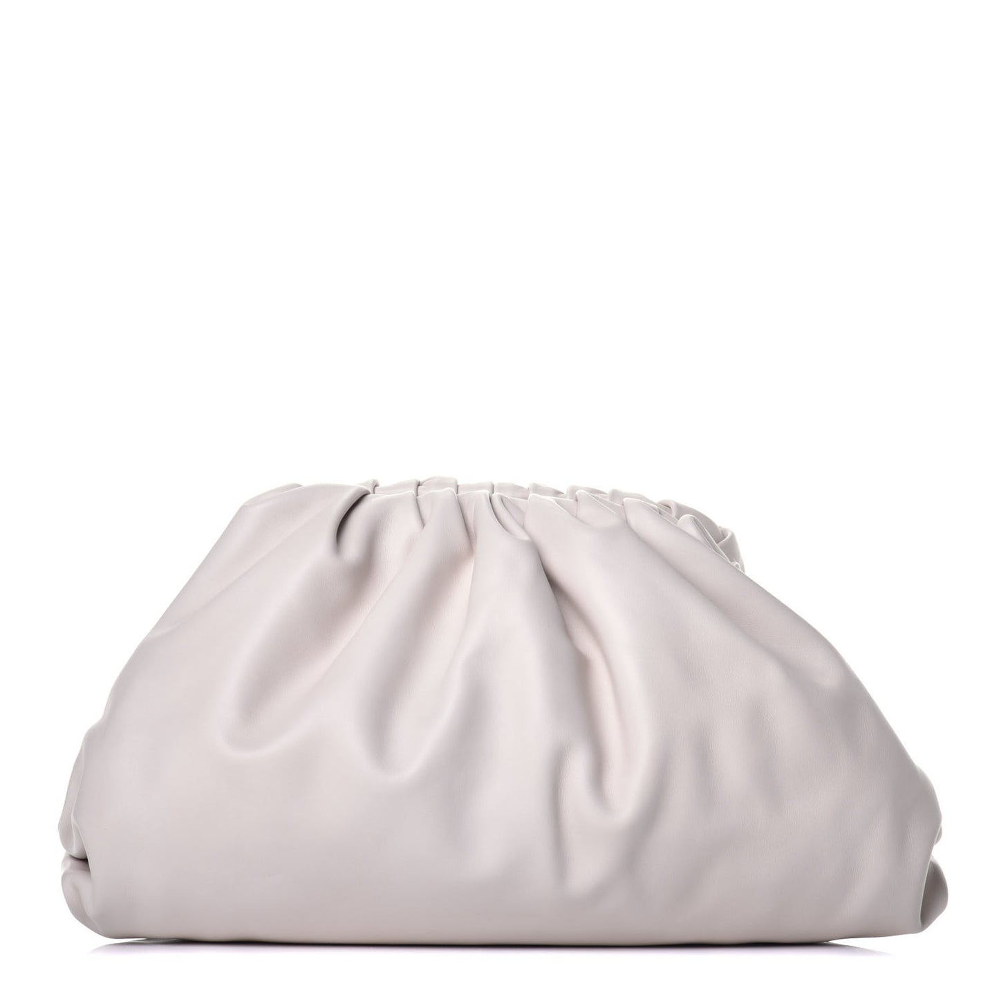 Smooth Butter Calf The Pouch Oversized Clutch Mist