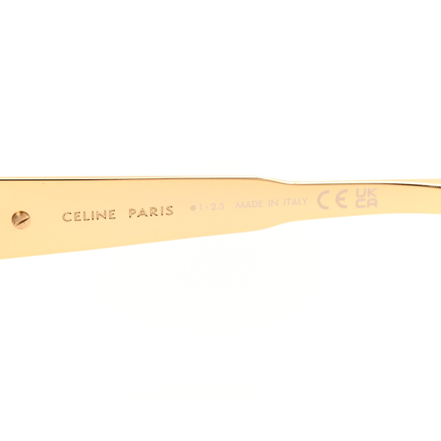 Celine Metal Triomphe 01 Sunglasses CL40235U Gold Green 5 of 8