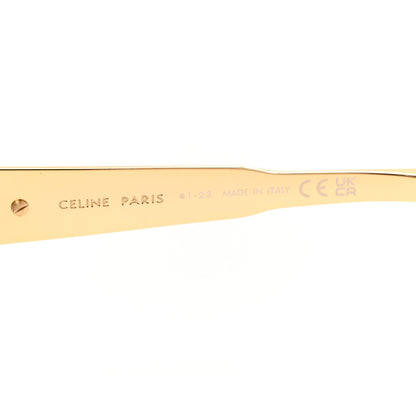 Celine Metal Triomphe 01 Sunglasses CL40235U Gold Green 5 of 8