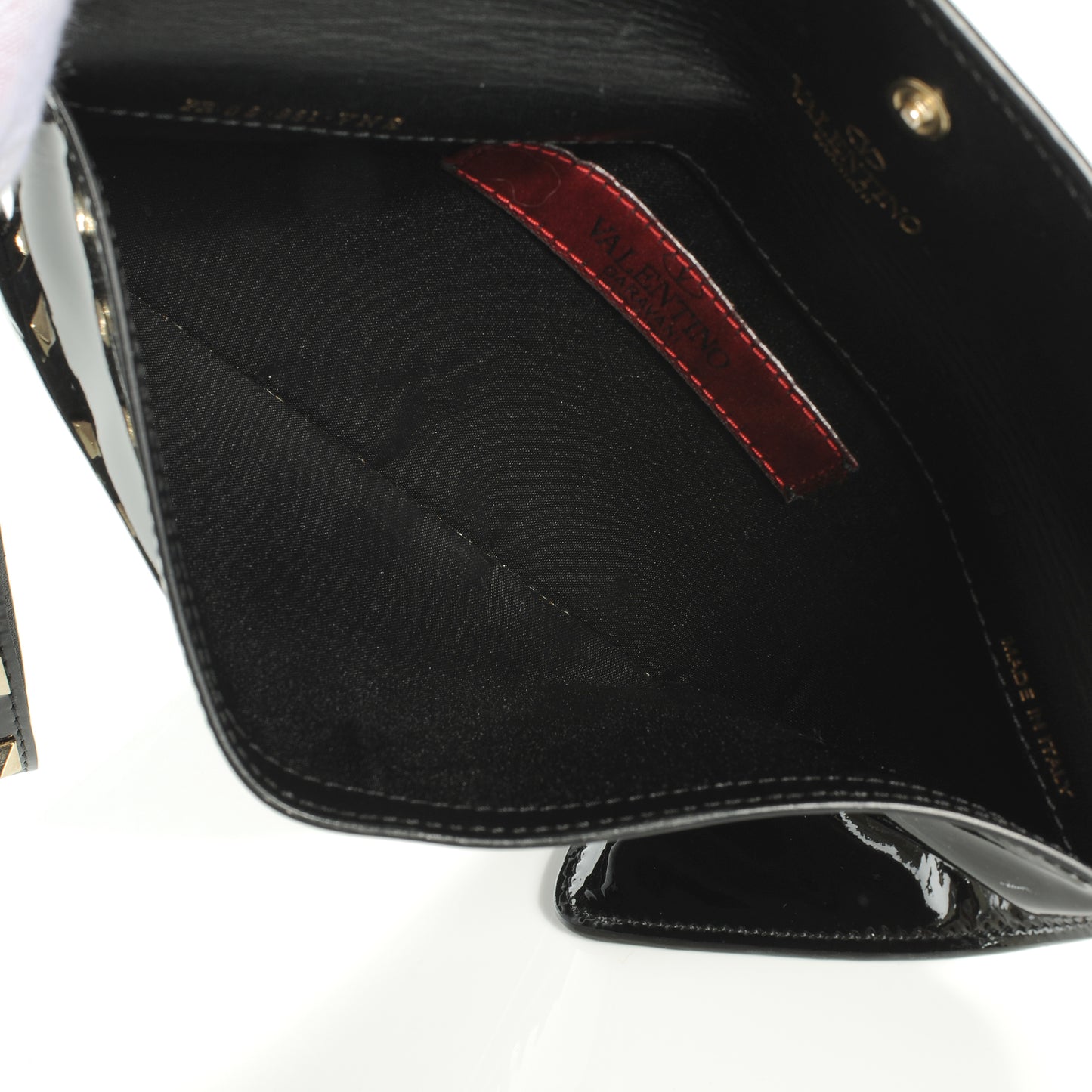 Patent Rockstud Clutch Black