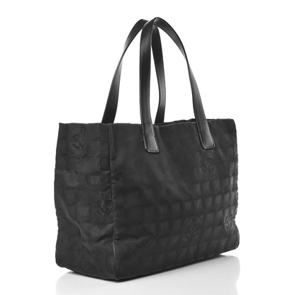 Chanel Nylon Large Travel Tote Black 3 of 16