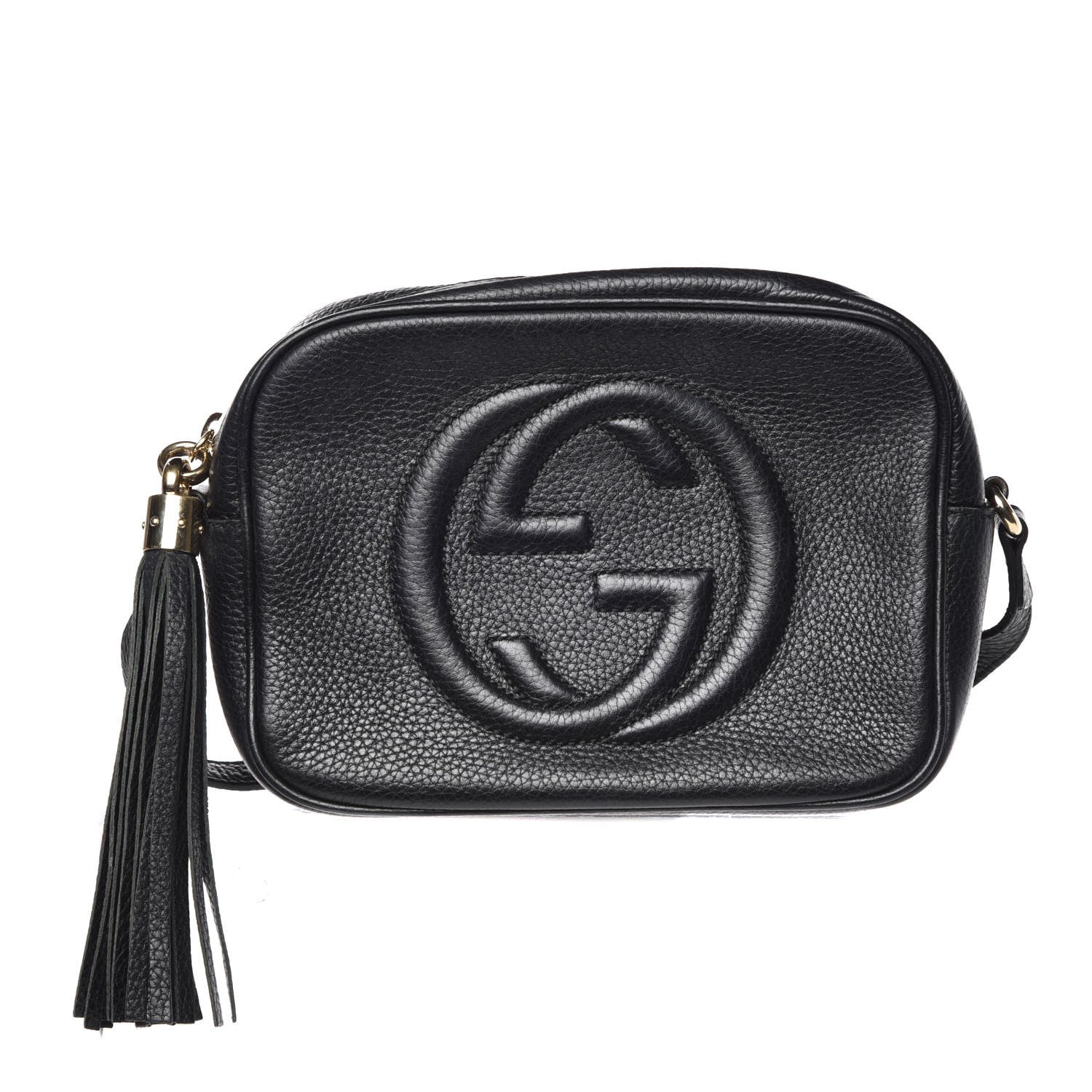 Gucci Pebbled Calfskin Small Soho Disco Bag Black 1 of 11