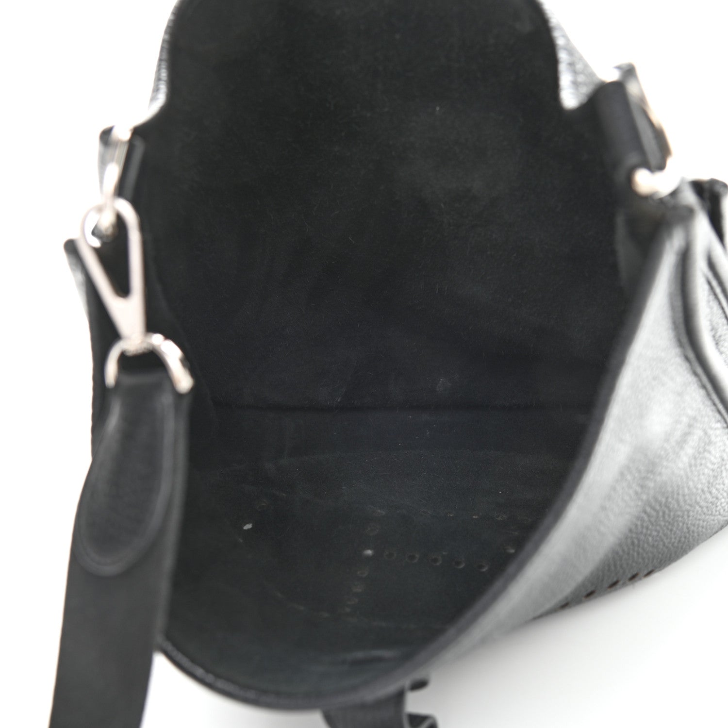 Hermes Taurillon Clemence Evelyne III GM Black 5 of 9