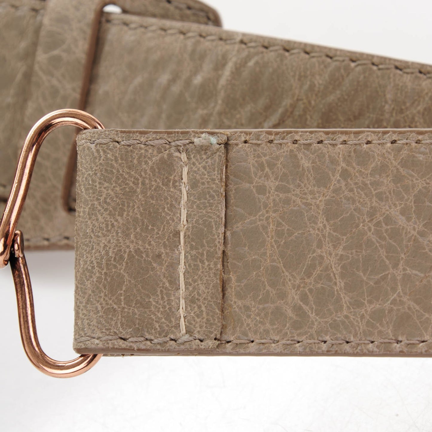 Agneau Giant 21 Rose Gold Hardware Velo Papyrus
