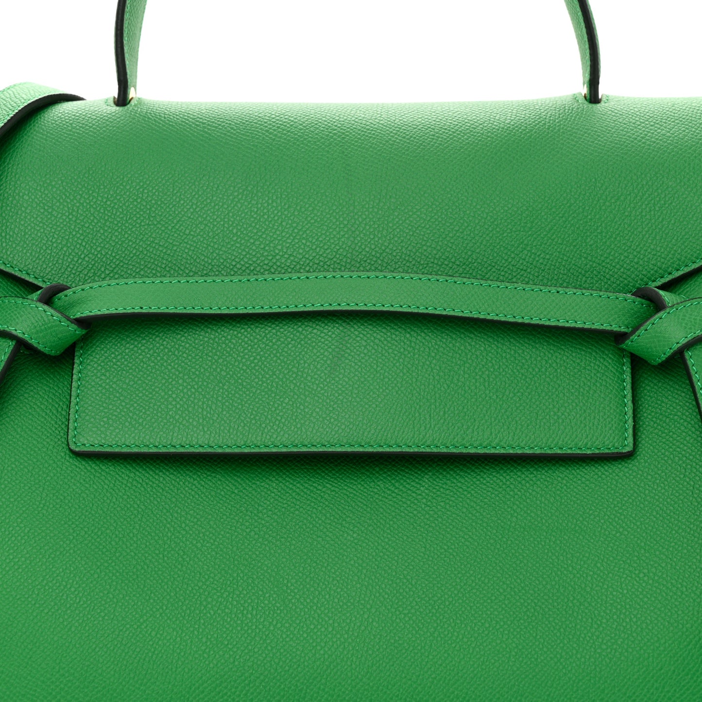 Grained Calfskin Mini Belt Bag Mint